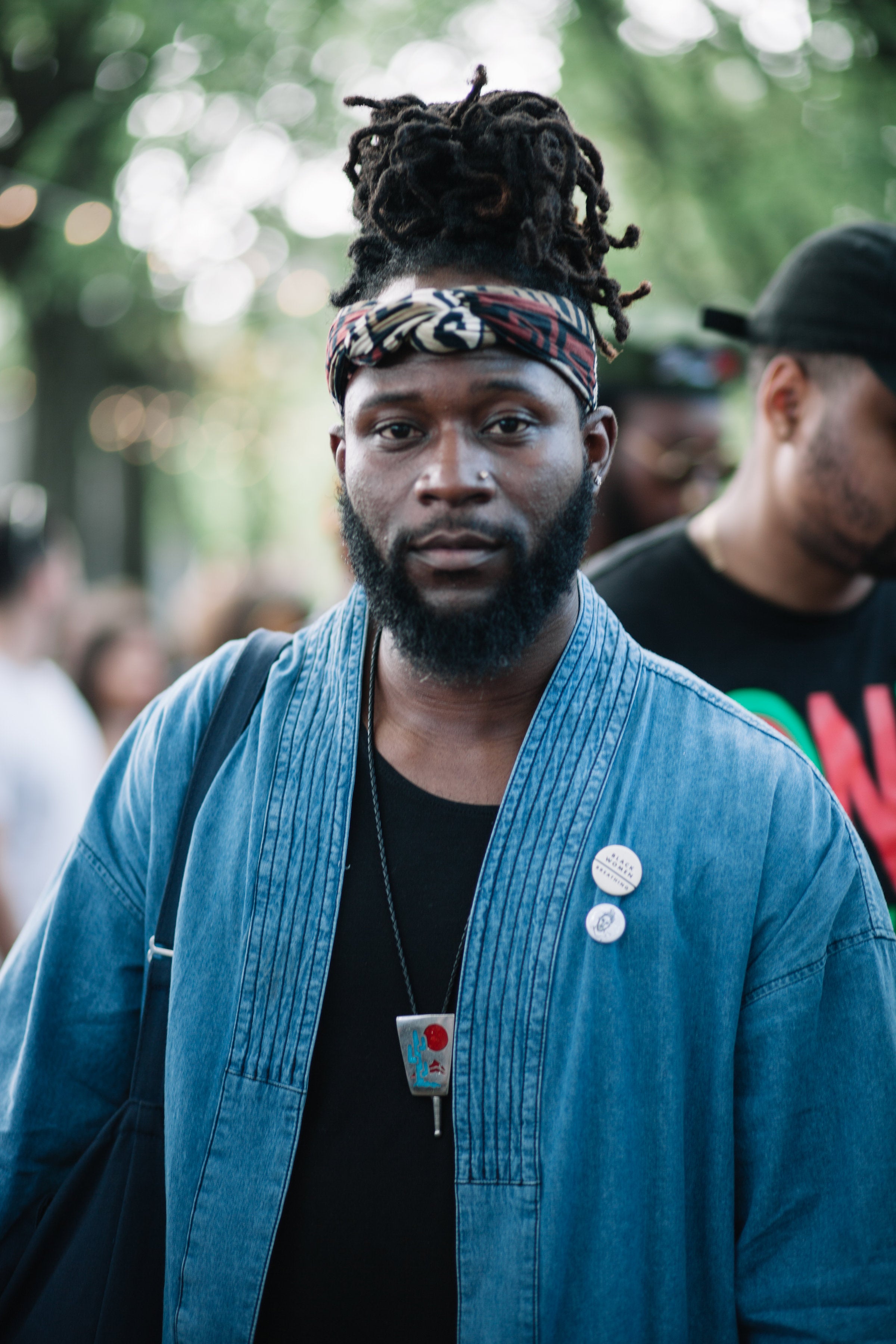 Beautiful Bearded Black Men Took Over AfroPunk 2017
