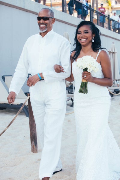 Bridal Bliss: Creators of Emmy-Nominated Web Series ‘Tough Love’ Caleb And Roni’s Amazing All-White Wedding