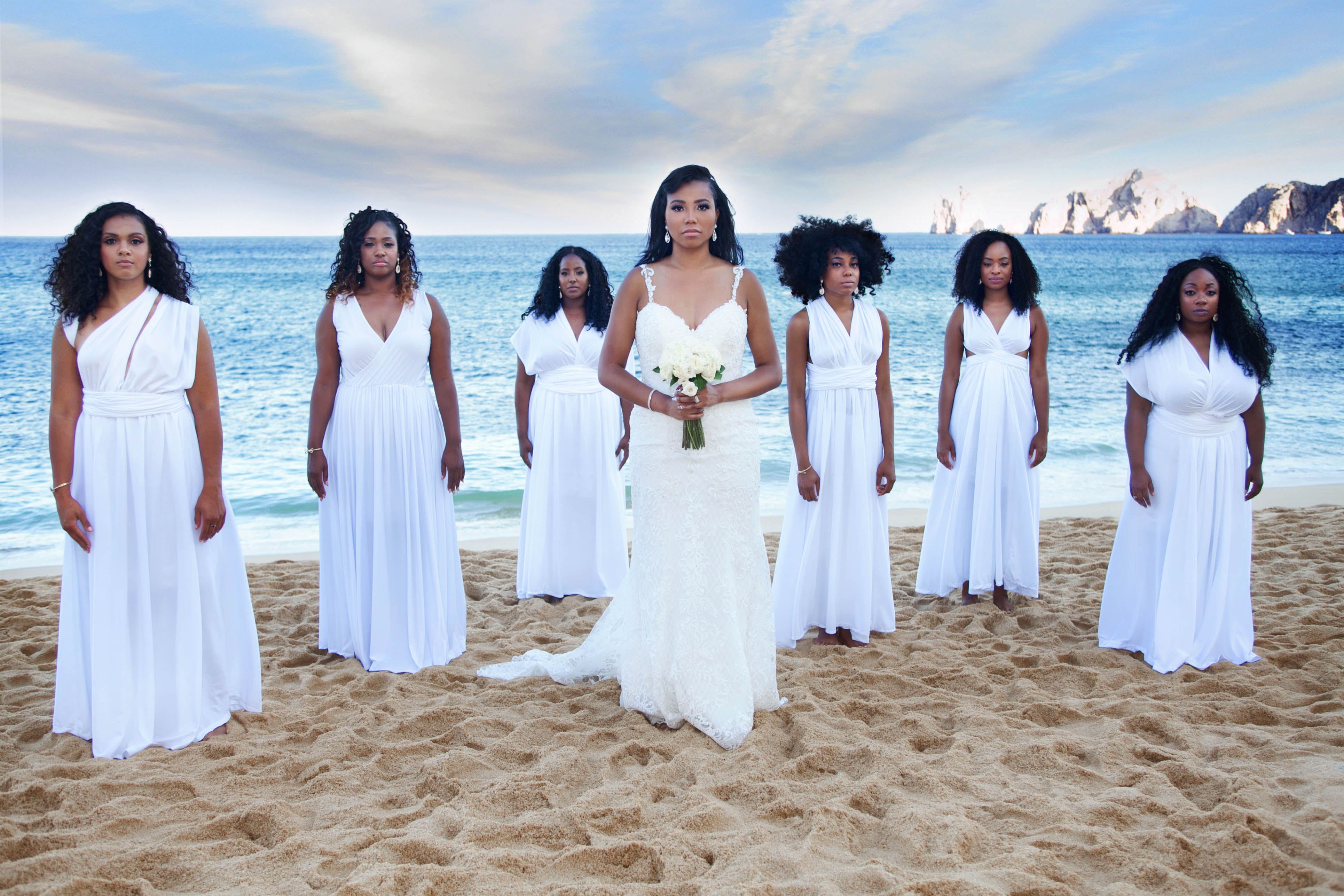 Bridal Bliss: 'Tough Love' Web Series Creators Caleb And Roni's Amazing All-White Wedding
