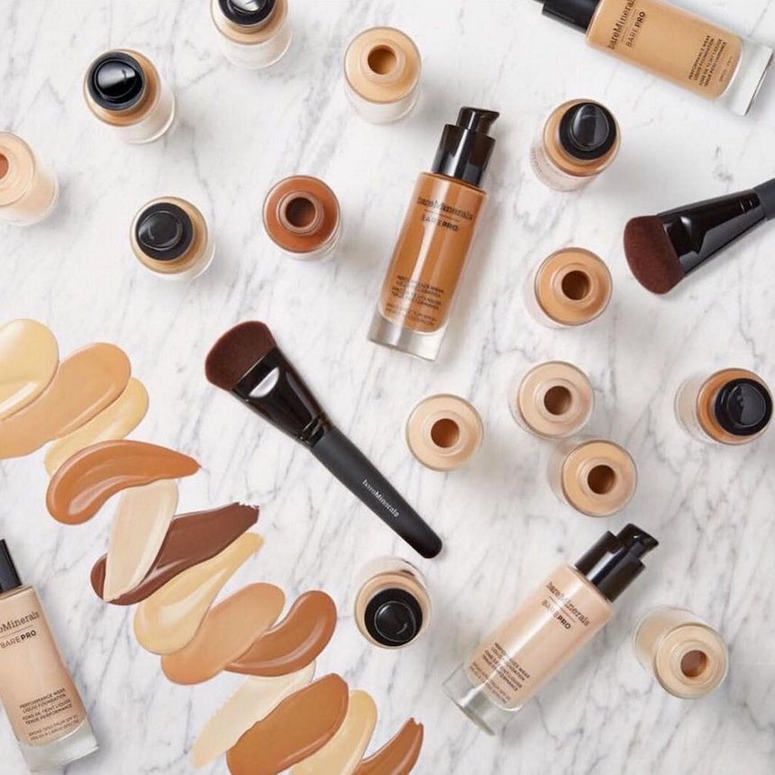 Bare Minerals' New Mineral Foundation Has An Impressive Shade Range
