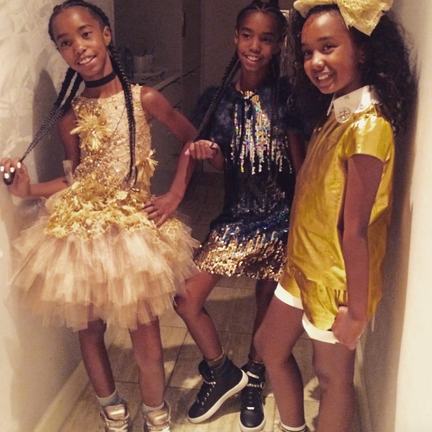 Diddy And His Darling Daughters Will Make Your Heart Smile
