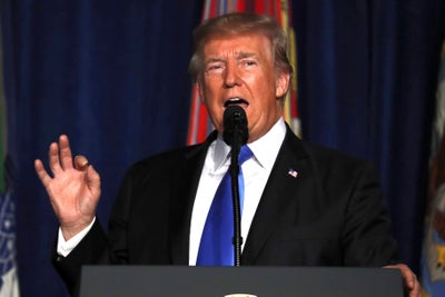 President Trump Says U.S. Can’t Afford A Quick Withdrawal From Afghanistan