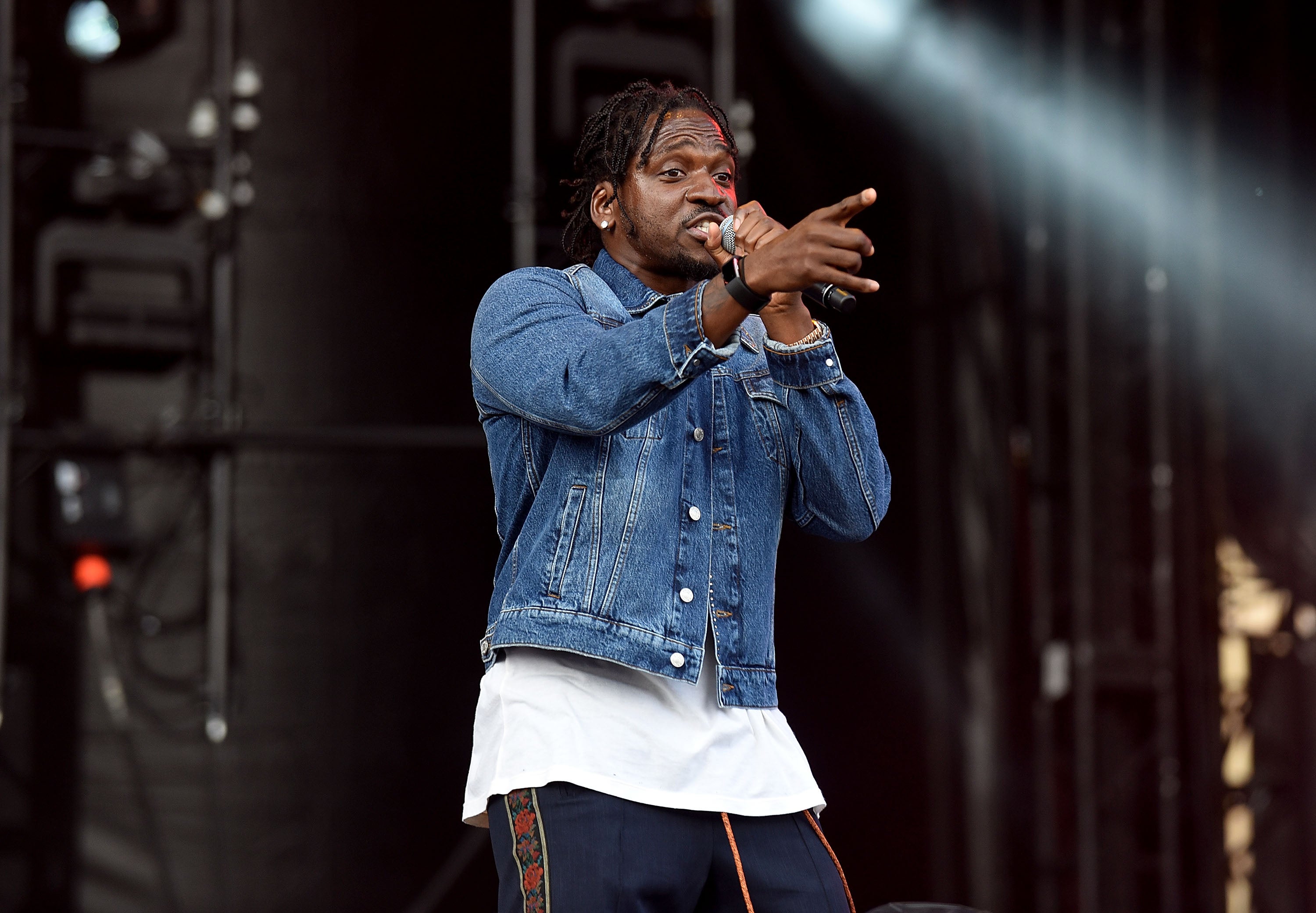 Pusha T Finishes Concert In Toronto After Drinks And Paint Tossed At Him