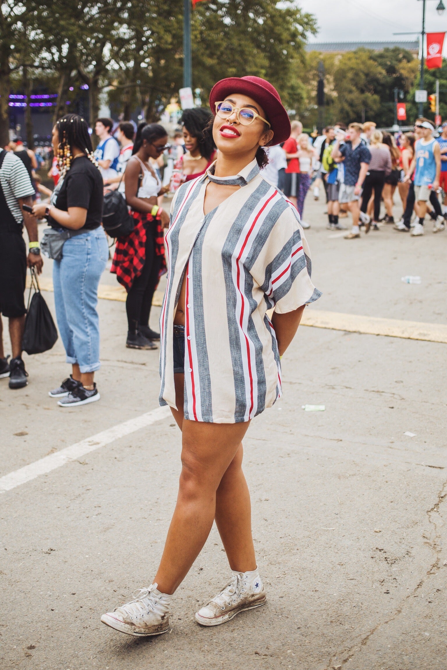 The  Must-See Street Style from Made in America Festival 
