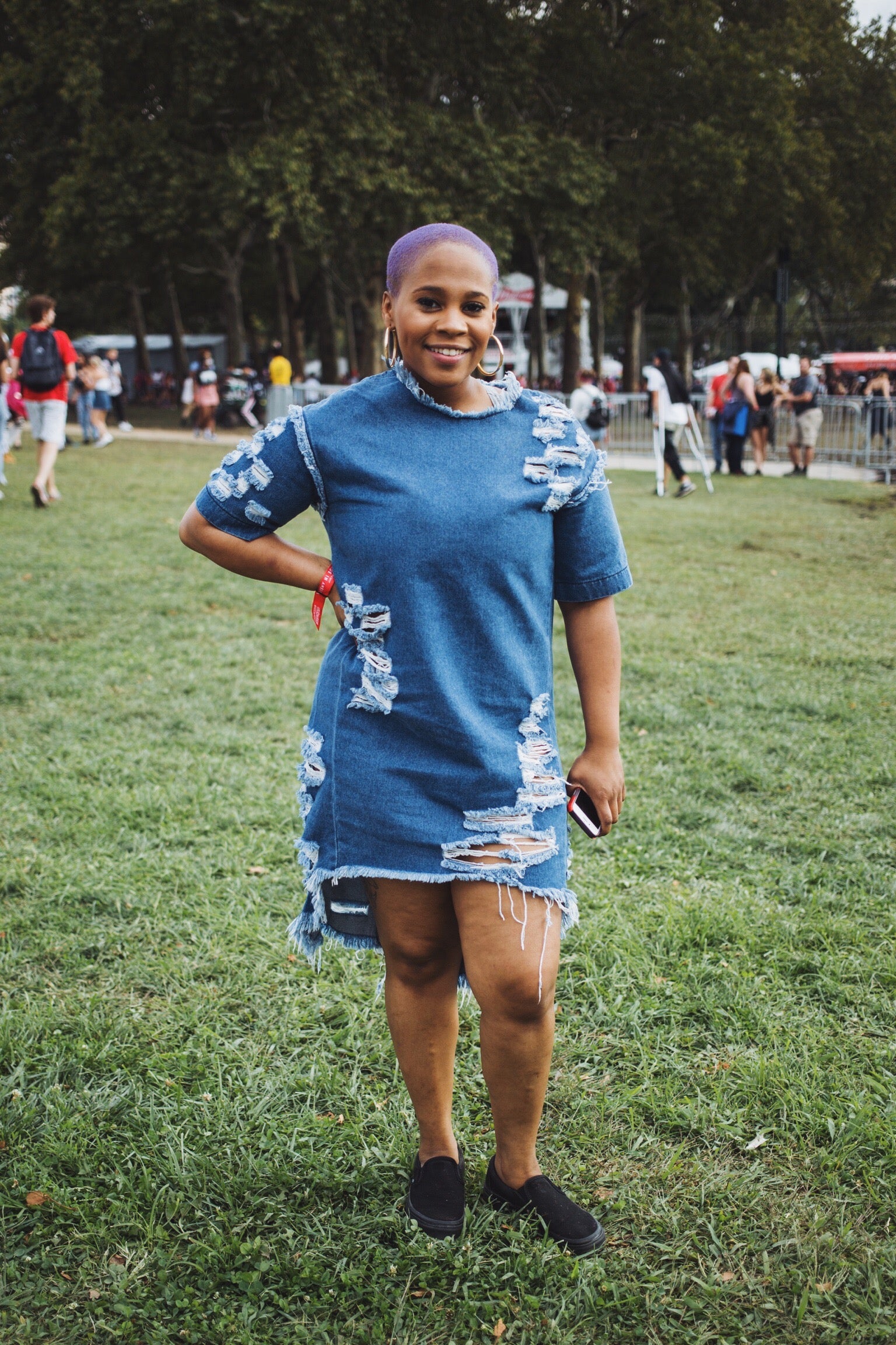 The  Must-See Street Style from Made in America Festival 
