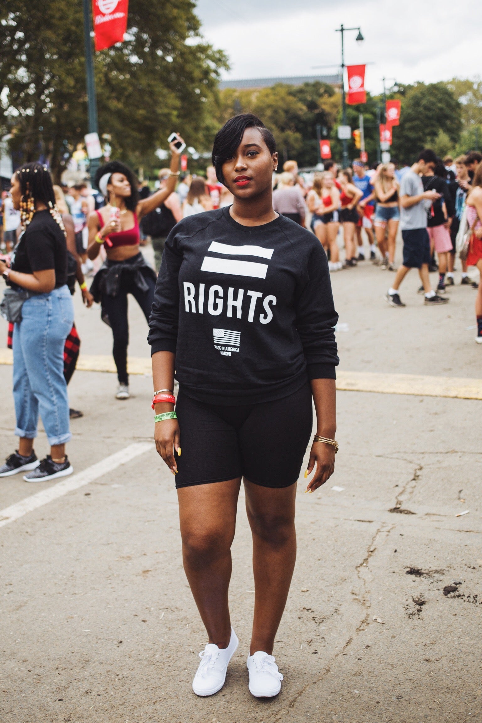 The  Must-See Street Style from Made in America Festival 

