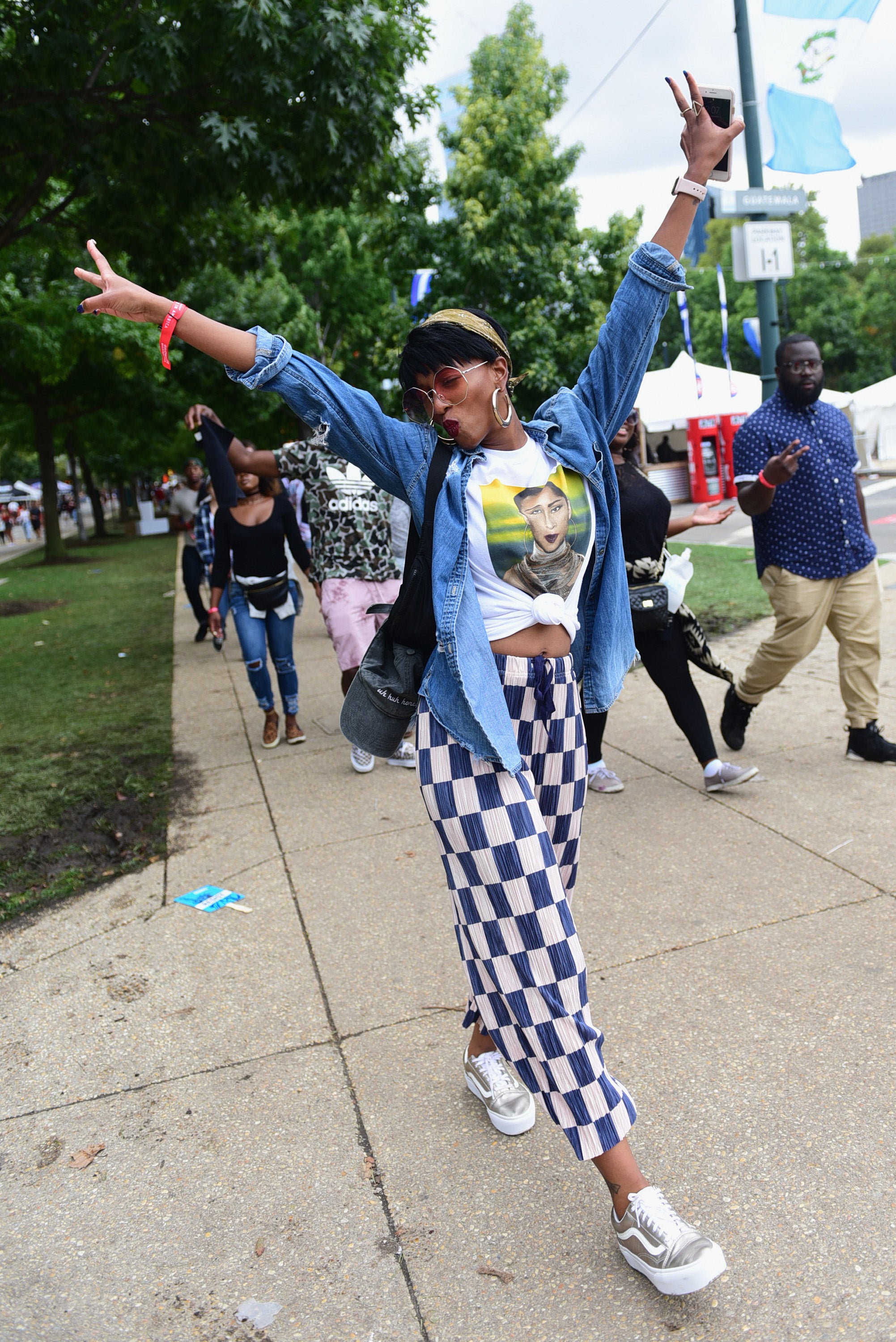 The  Must-See Street Style from Made in America Festival 
