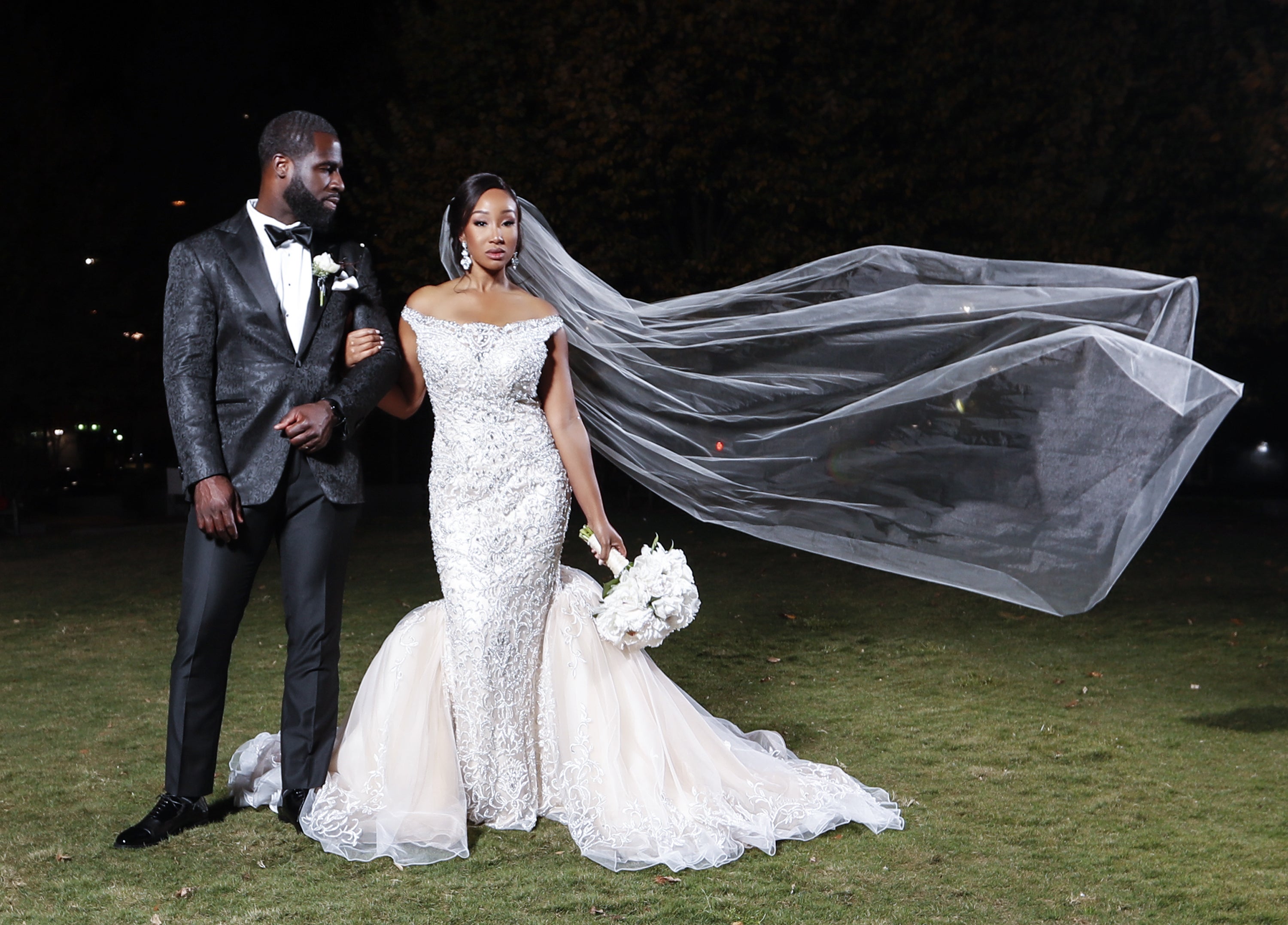 Bridal Bliss: College Sweethearts Zeb and LaToya's Regal Wedding Was Oh So Romantic
