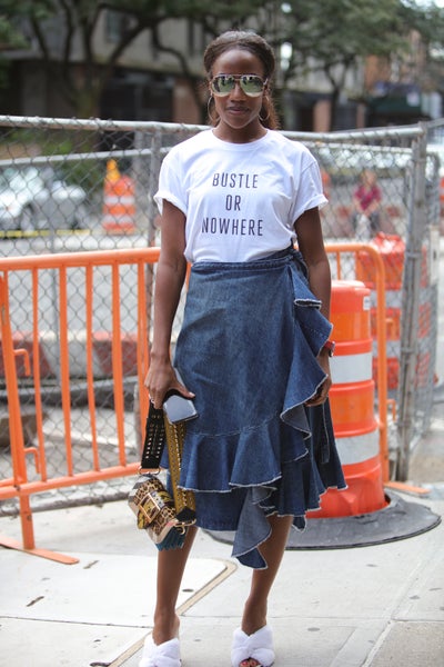All The Glorious Street Style Looks From New York Fashion Week