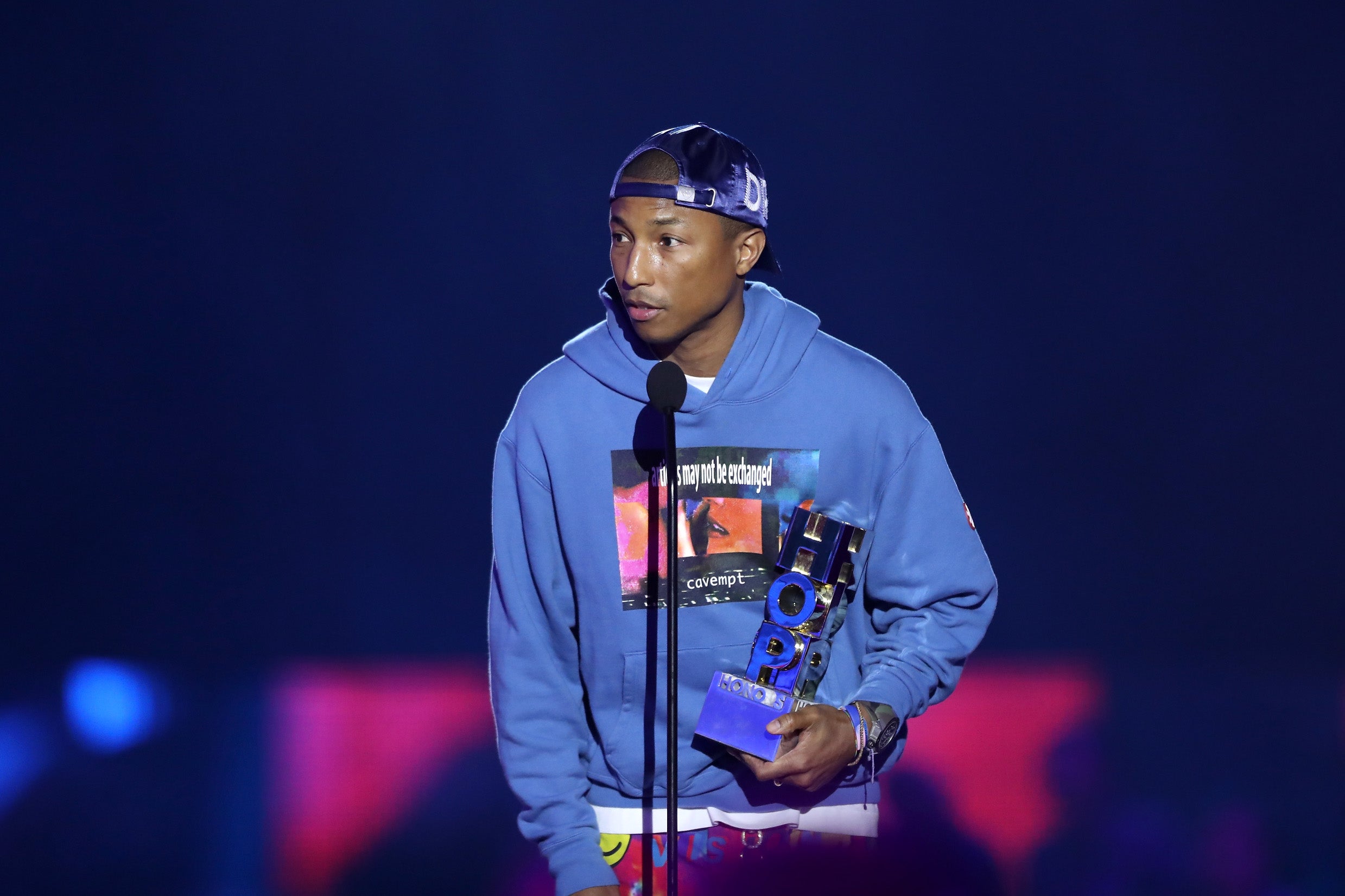 Pharrell Williams Had Words For Complacent Fans During VH1's Hip Hop Honors