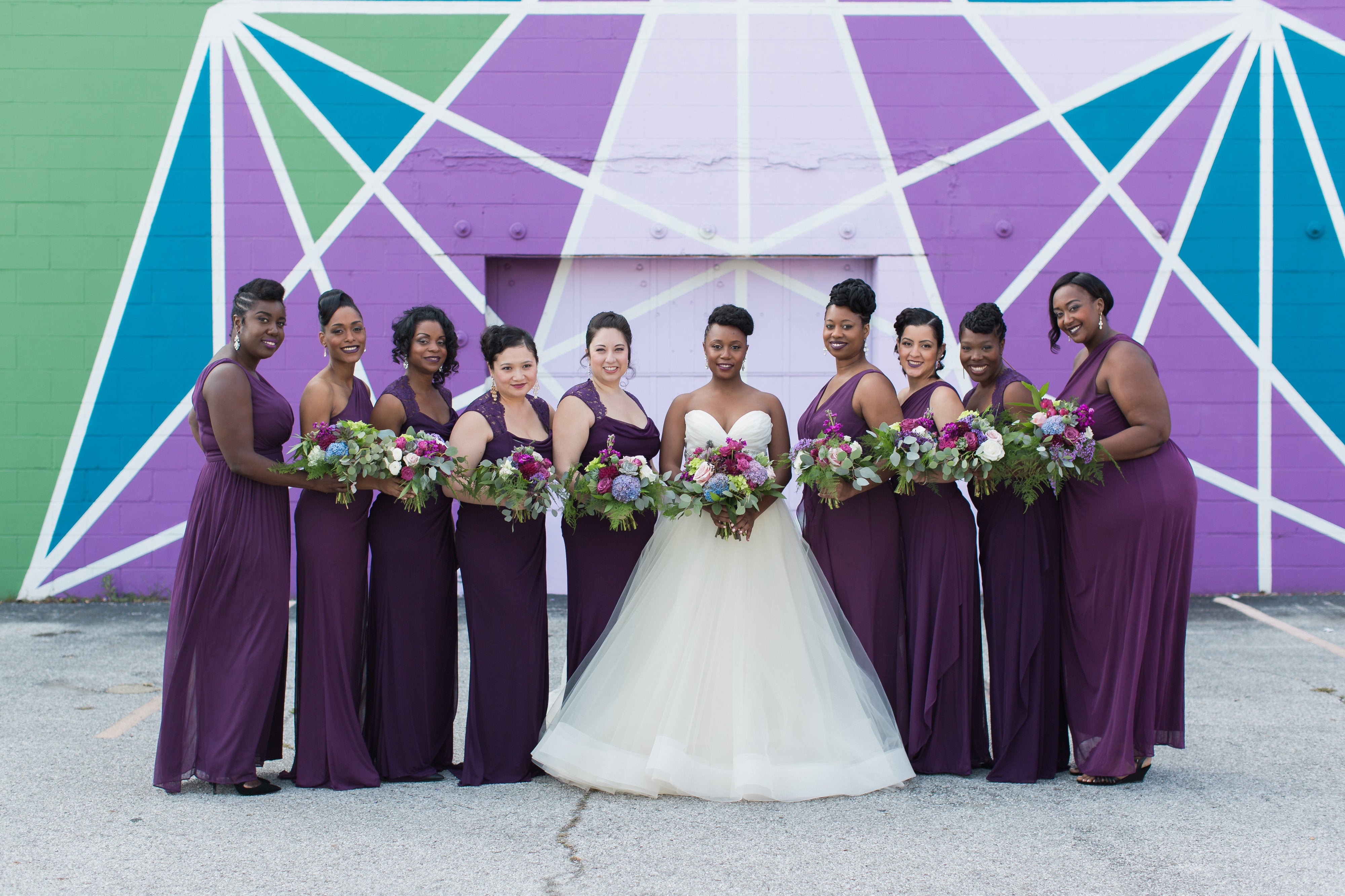 Bridal Bliss: Cottrell And Niles' Modern Wedding Was Simply Marvelous
