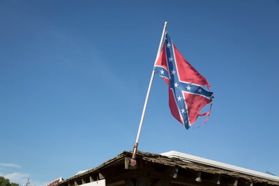 Virginia Woman Puts Up Black Lives Matter Flag In Opposition To Confederate flag