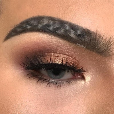 Braided Brows Are The New Trend Taking Over Instagram, And Now We’re Just Being Trolled