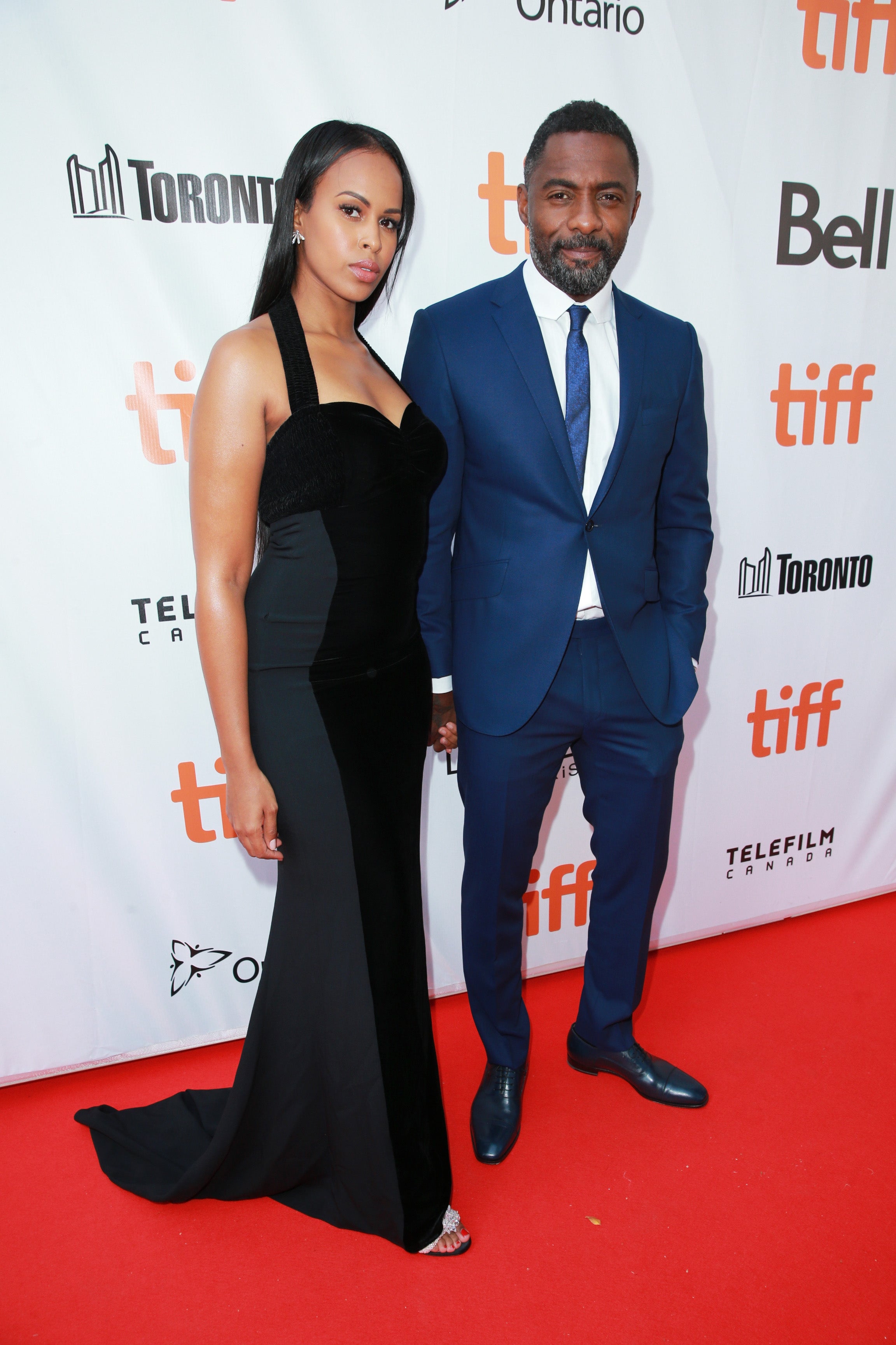 Idris Elba Hits Toronto Red Carpet With 'Beautiful' New Girlfriend Sabrina Dhowre--A Former Miss Vancouver!
