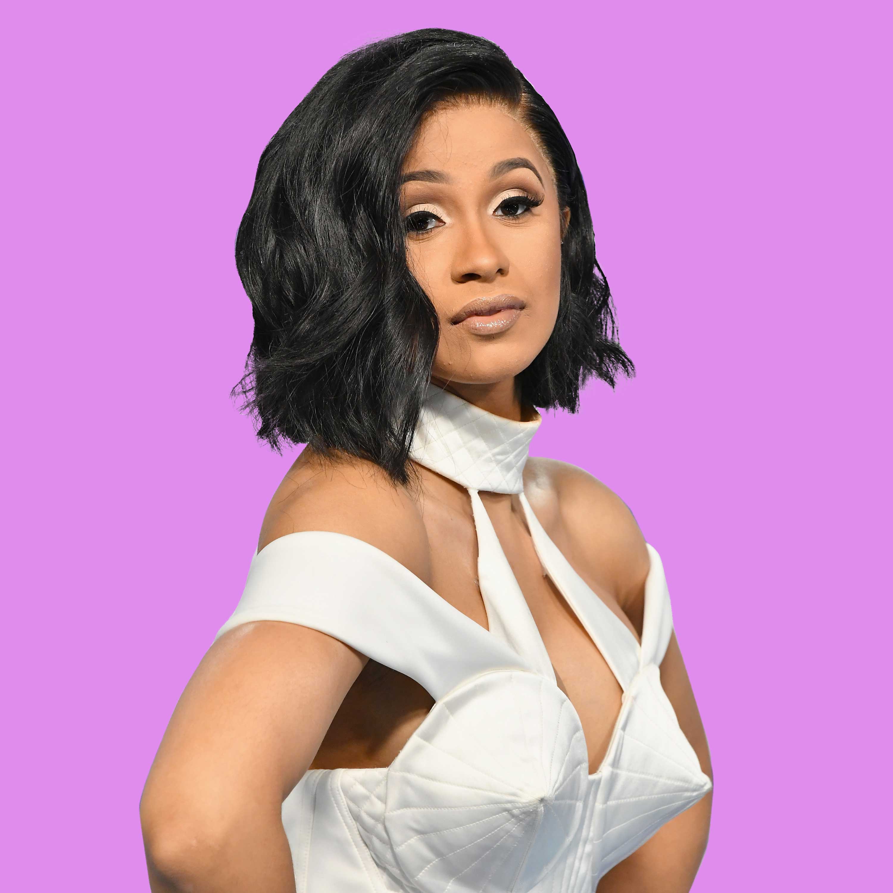 Cardi B Uses An Iron To Straighten Her Hair, Because She Can
