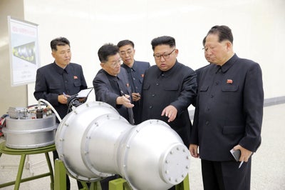 North Korea Says It Detonated a Hydrogen Bomb As Its Sixth Nuclear Test