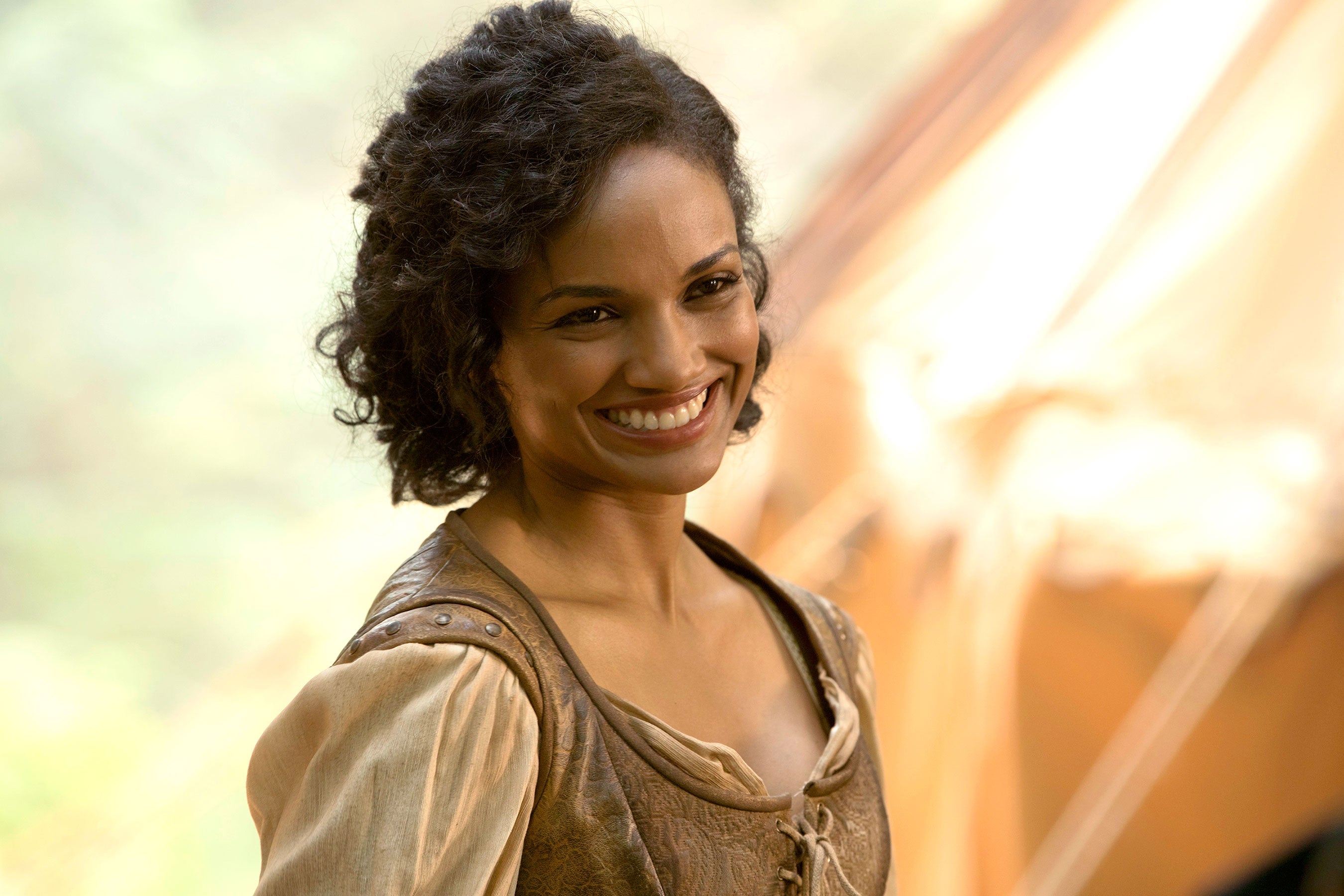 Once Upon A Time's Mekia Cox On Playing First Black Disney Princess
