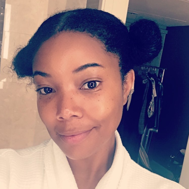 Gabrielle Union Has Mastered The Flawless Makeup-Free Selfie: Steal Her 5 Clock-Stopping Tricks
