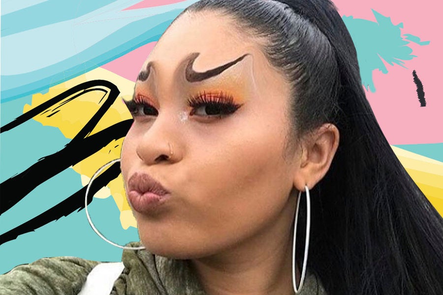 Colaborar con Mareo Gemidos Nike Brows Are the Latest Crazy Beauty Trend Taking Over the Internet -  Essence