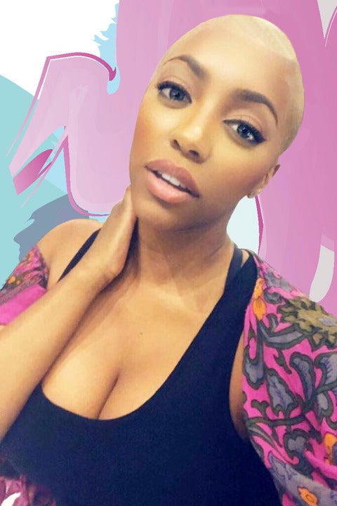 Porsha Williams is the Latest Star to Go #baldandbeautiful 
