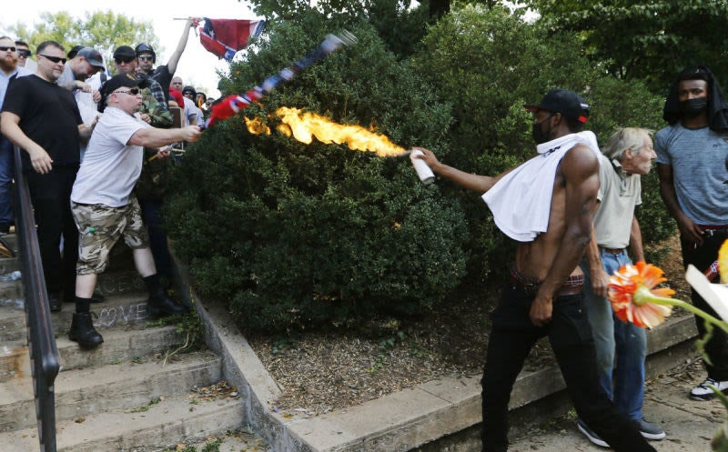 The Iconic Flamethrower From The Charlottesville Rally Has Been Arrested