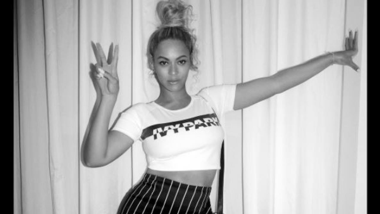 Beyoncé Shows Off Her Toned Abs (and Ivy Park T-Shirt) in New Set of Fashion Instagram Photos