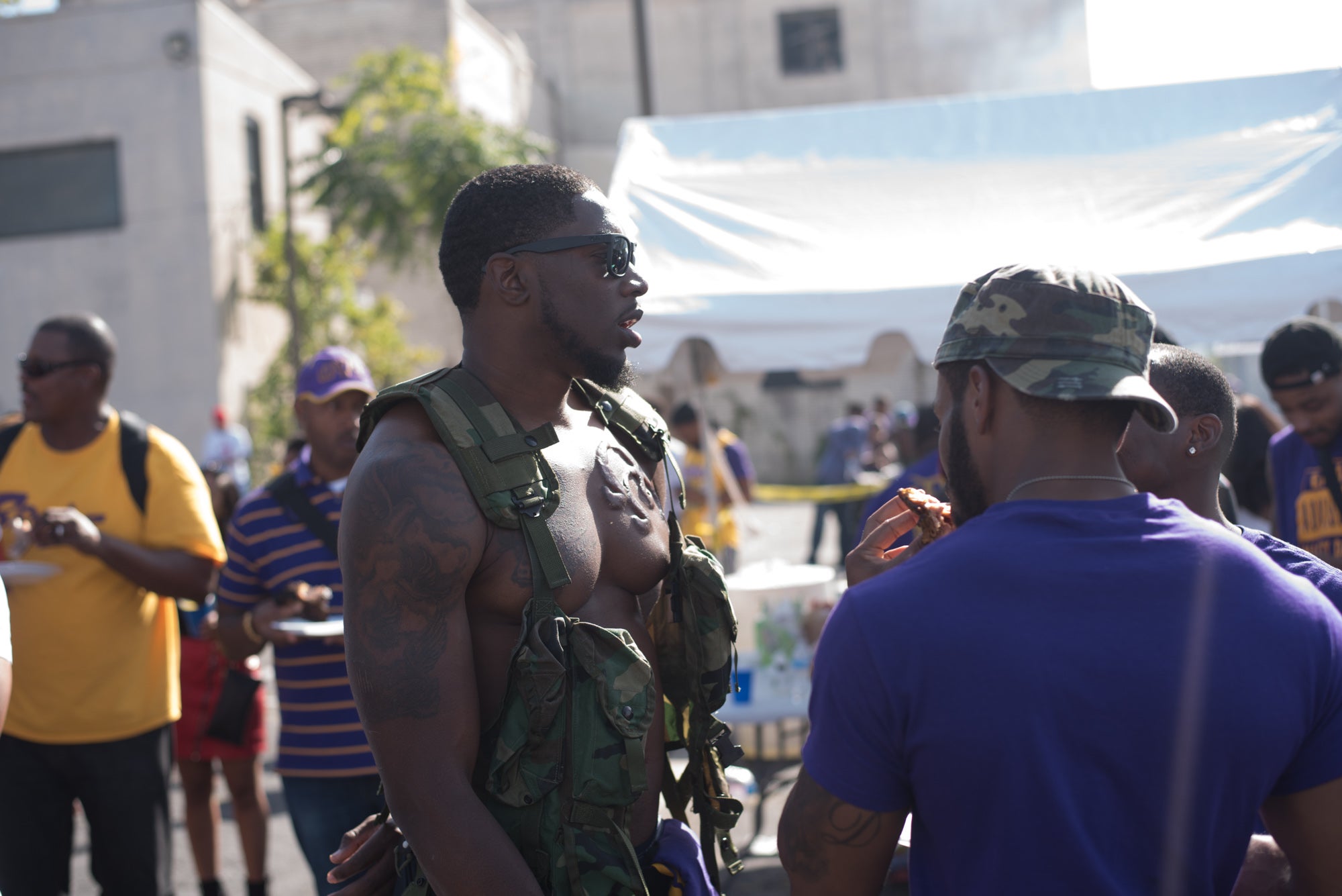 Bearded  Black Men Took Over The Yard During Howard Homecoming 2017 And It Was Everything
