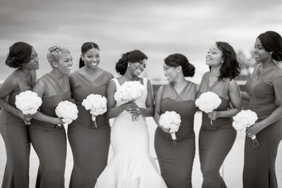 Bridal Bliss: Ayo And Sade’s Virginia Wedding Was Full Of Regal Glamour