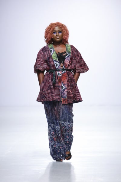 Curvy Beauties Light Up The Runway On Day 2 Of Lagos Fashion Week In Nigeria