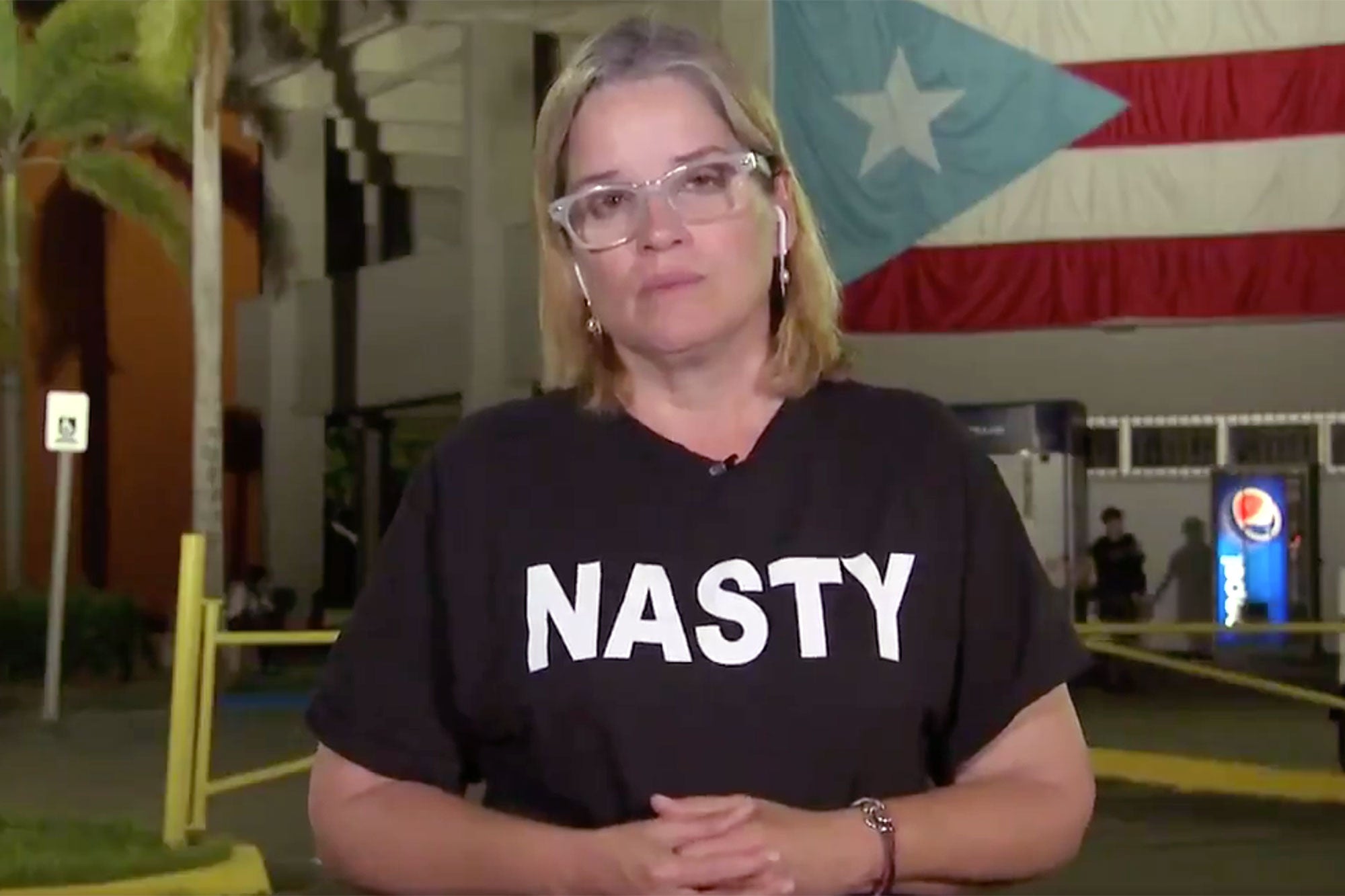 San Juan Mayor Fires Back With Fashion After Trump Called Her A 'Nasty Mayor', Says His Visit Was 'Insulting"