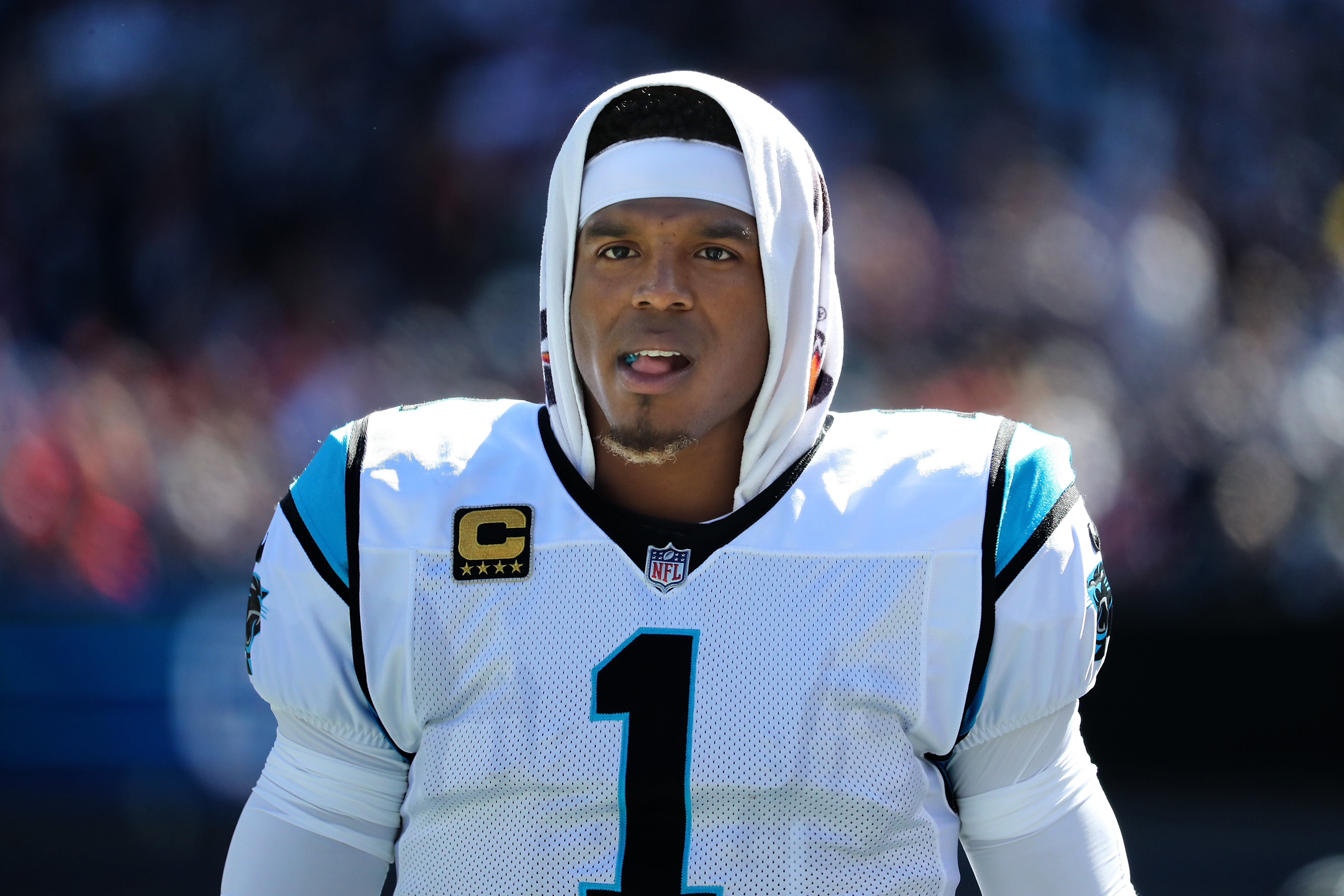 NFL's Cam Newton Slammed For Laughing At A Female Reporter