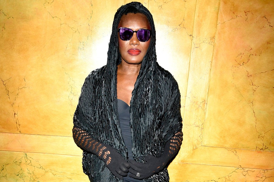 grace jones tommy hilfiger show