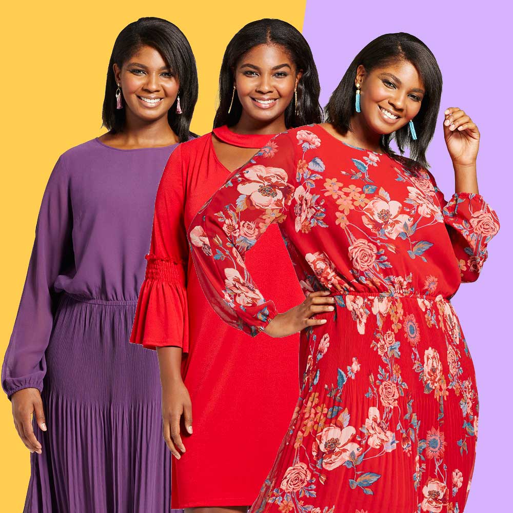 11 Curve-Friendly Holiday Dresses From Target
