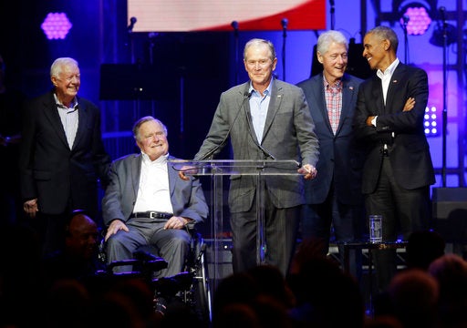 All 5 Former U.S. Presidents Team Up to Raise $31 Million for Hurricane Victims
