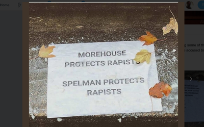 Posters Naming Alleged Rapists Spark Discussion About Culture Of Silence At Spelman And Morehouse