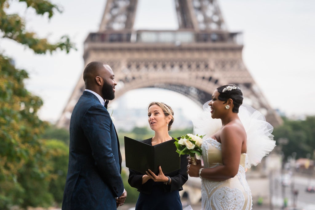 Bridal Bliss: Cornelius And Brandy Eloped In Paris And Their Wedding Photos Are Absolutely Beautiful
