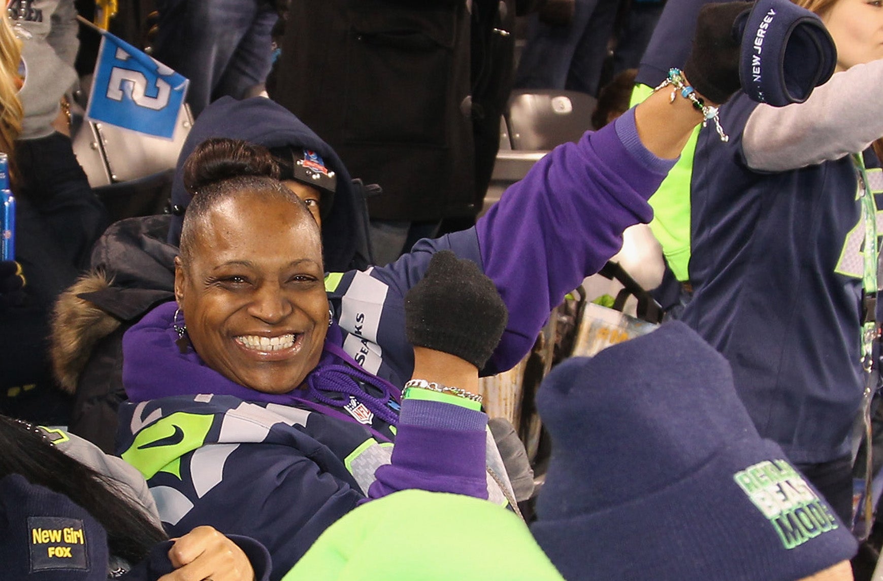 Marshawn Lynch's Mom Had The Perfect Response To Donald Trump's Tweet
