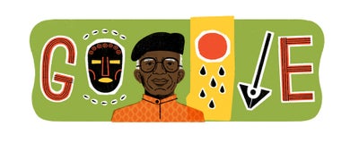 Google Doodle Honors Nigerian Novelist Chinua Achebe, Author Of Things Fall Apart