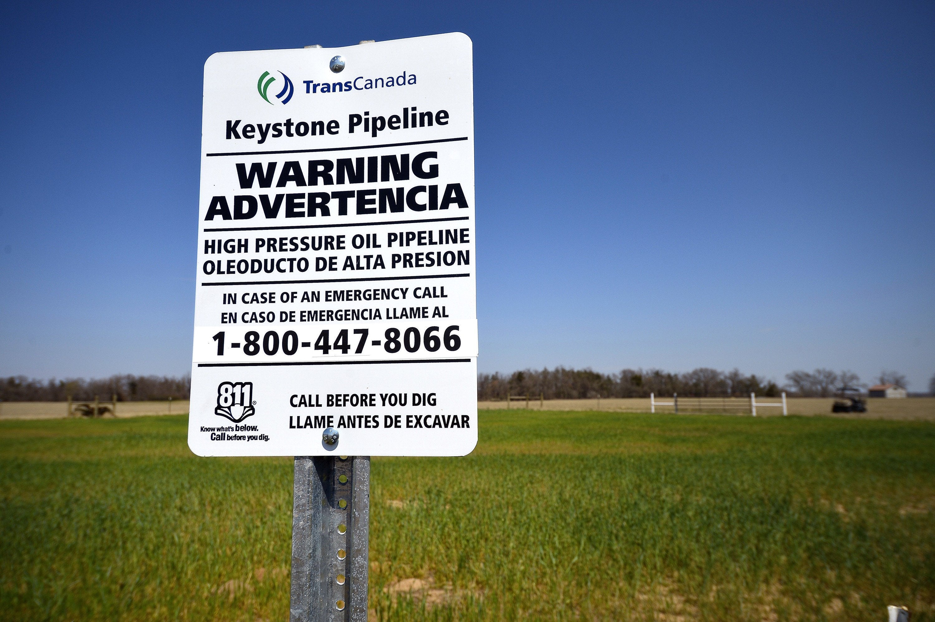 Keystone Pipeline Leaks 210,000 Gallons Of Oil In South Dakota