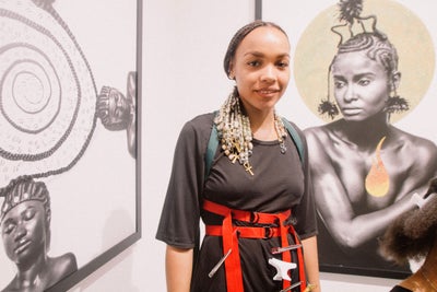 Shani Crowe’s Art Basel Exhibit Was A Celebration Of Traditional Black Hair Braiding And Totally Gave Us Life