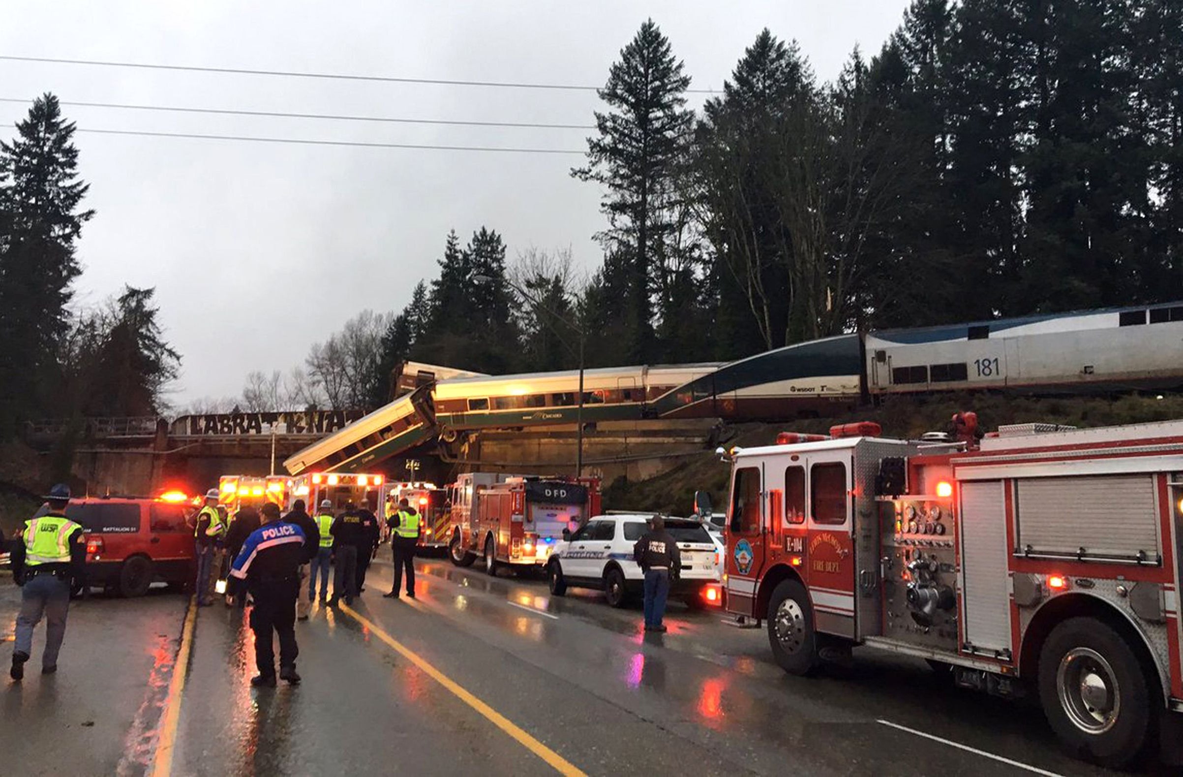 President Trump Proposed A Huge Cut To Rail Spending. Then Blamed The Amtrak Derailment On Poor Infrastructure