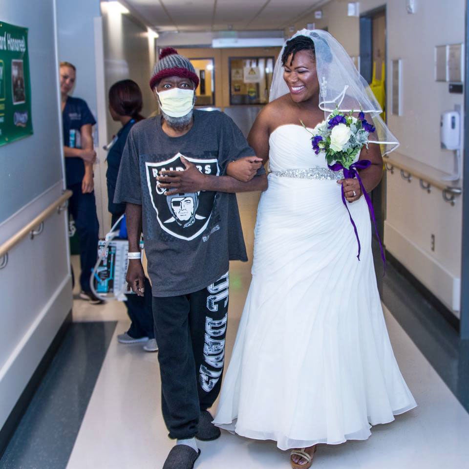 Cancer Patient Who Walked Daughter Down The Aisle In Hospital Wedding Dies: 'I've Lost My Superman'