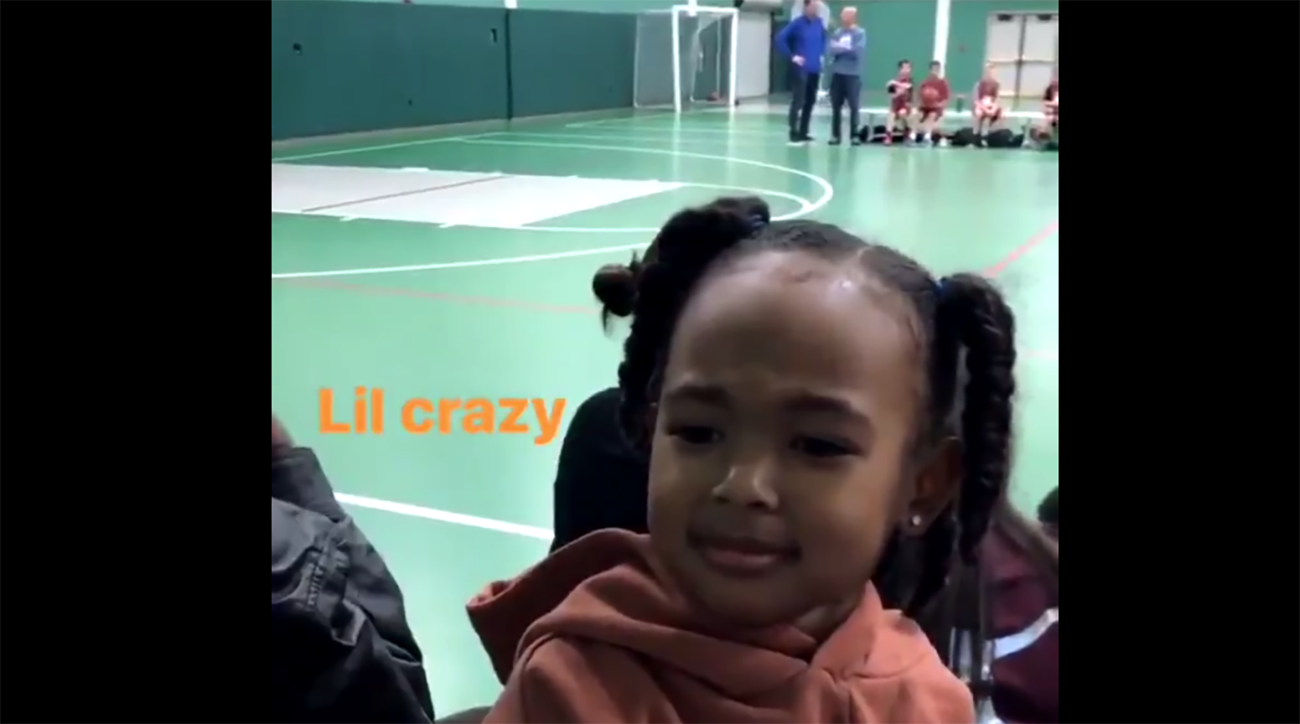 Like Father, Like Daughter: LeBron James' Daughter Impersonates Her Daddy Perfectly! 

