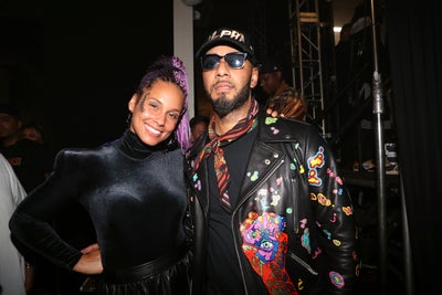 Alicia Keys And Swizz Beatz Bring Out His and Her Cars For A Little Family Vacation Fun