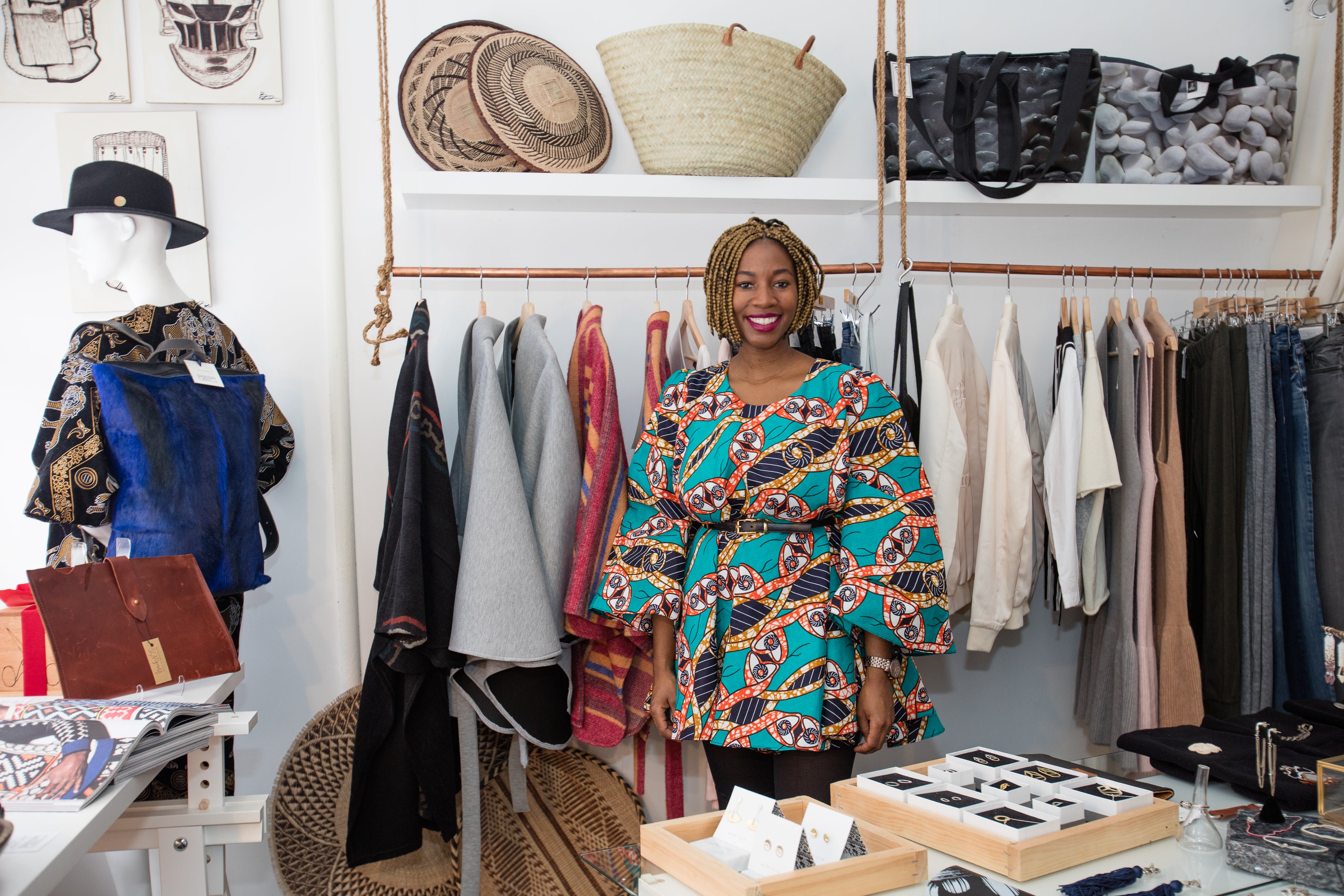 Boutique Boss: This Brooklyn Entrepreneur Opened A Boutique Spotlighting Designers From The Diaspora
