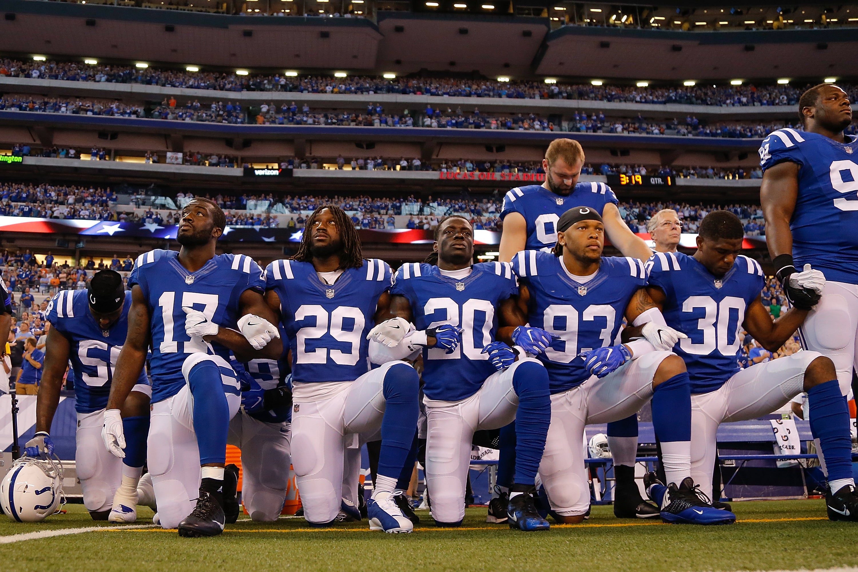 NFL Will Fine Players Who Kneel In Protest During National Anthem
