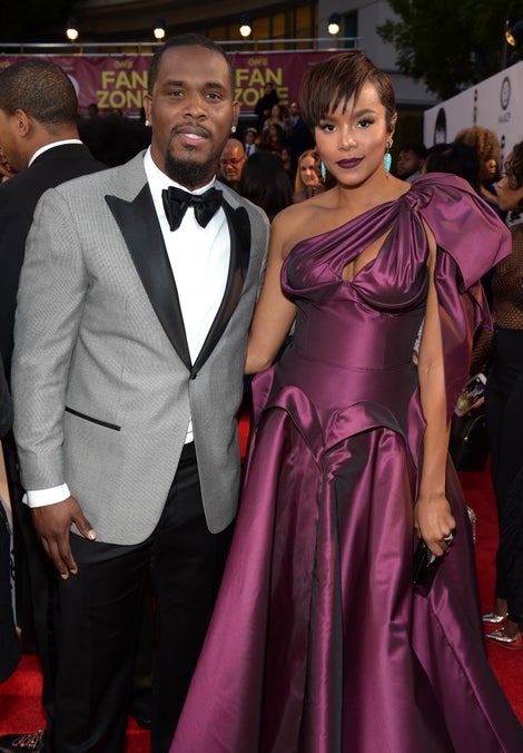 LeToya Luckett And Her New Husband Make First Red Carpet Appearance As Newlyweds at the NAACP Image Awards