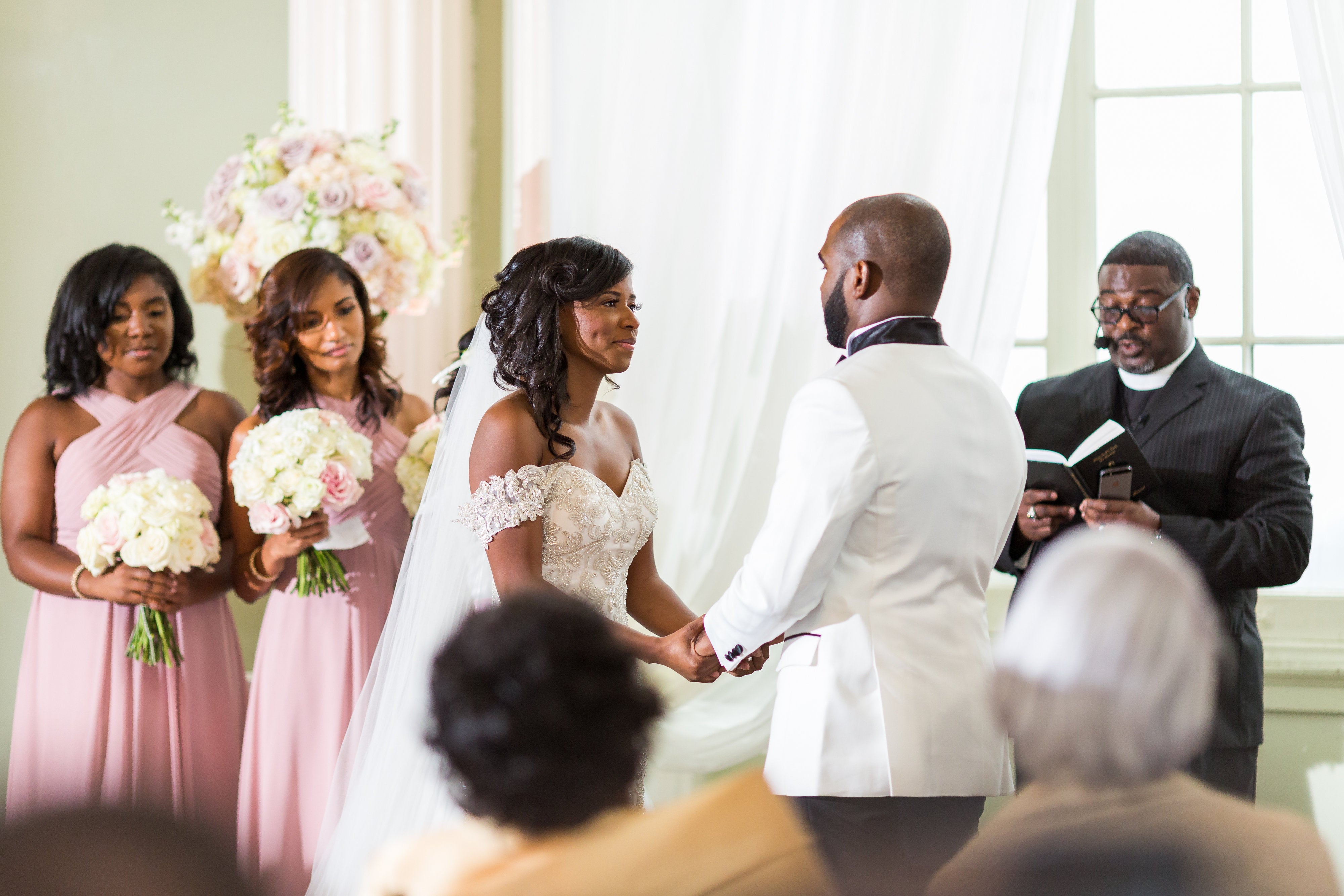 Bridal Bliss: Alexis And Rashod's Romantic Wedding Will Take Your Breath Away
