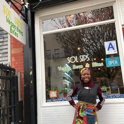 This Black-Owned Vegan Restaurant is Helping Brooklyn Become Greener, One Meal and Juice at a Time 