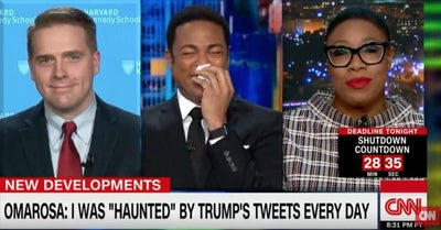 Don Lemon Can’t Keep It Together After This Symone Sanders Comment About Omarosa